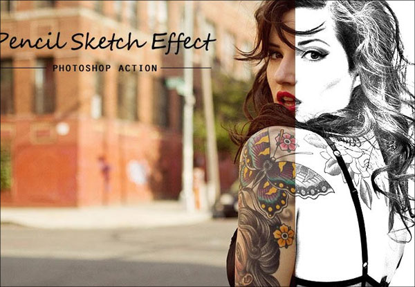 Pencil Sketcher Photoshop Action
