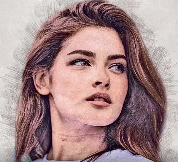 Pencil Drawing Photoshop Actions