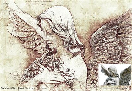 Pencil Sketch Art Photoshop Action