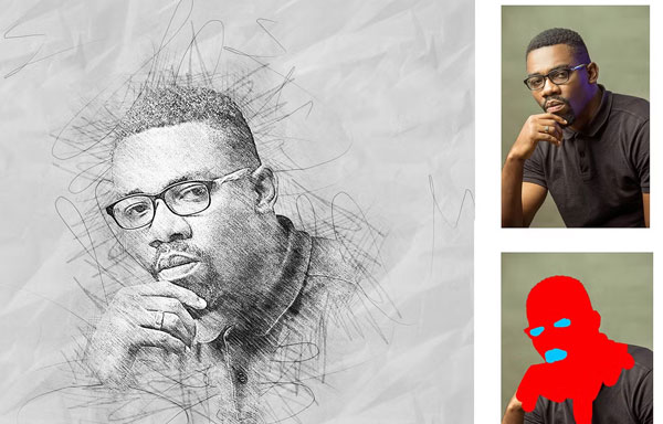 Pencil Sketch Drawing Photoshop Action