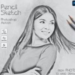 Pencil Sketch Photoshop Action Design