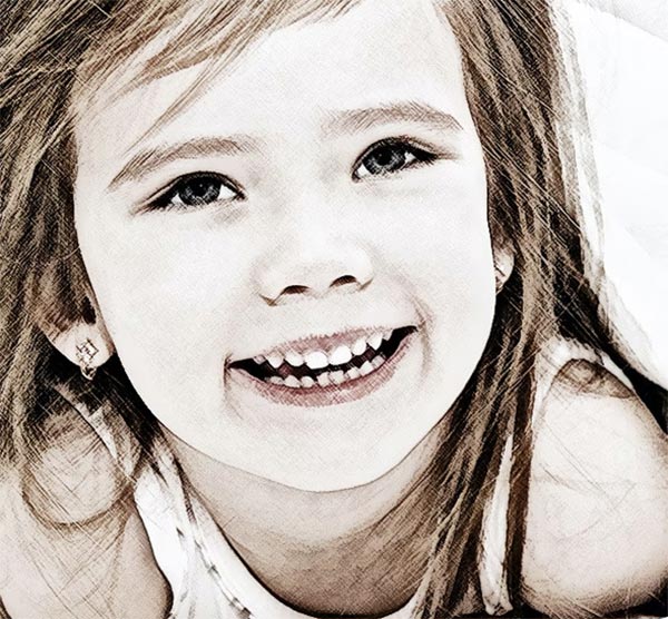 Pencil Sketch Photoshop Action Template