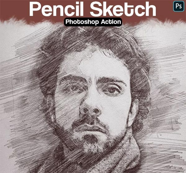 Pencil Sketch Photoshop Action