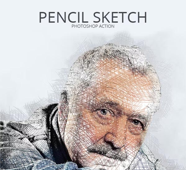 Pencil Sketch Photoshop RAW Action