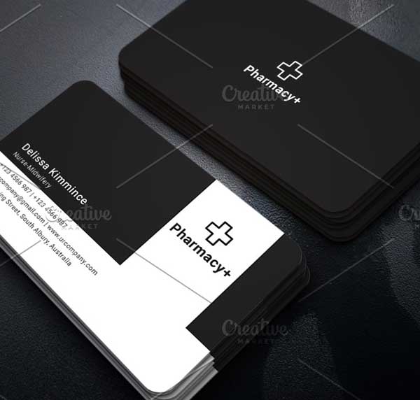 Pharmacy Business Card Templates