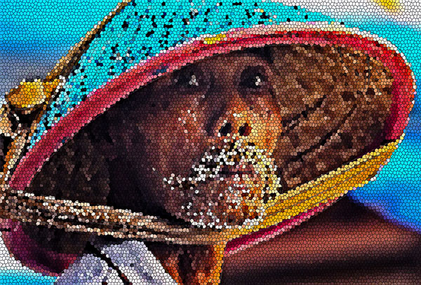 Photo Mosaic Photoshop Action