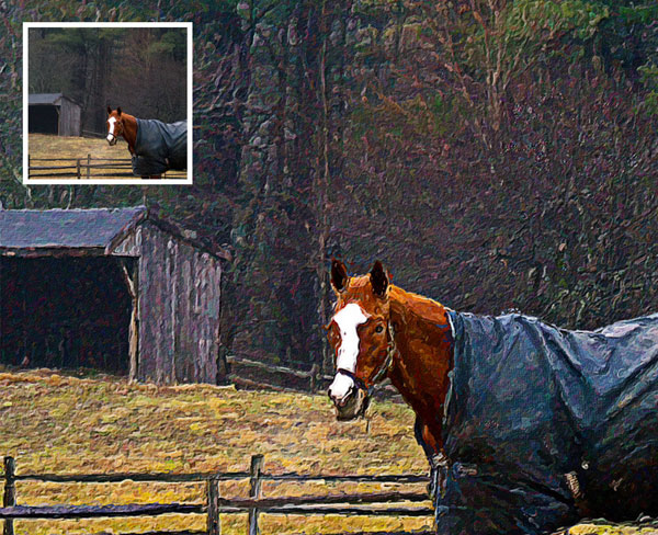Photo To Impasto Painting PS Actions