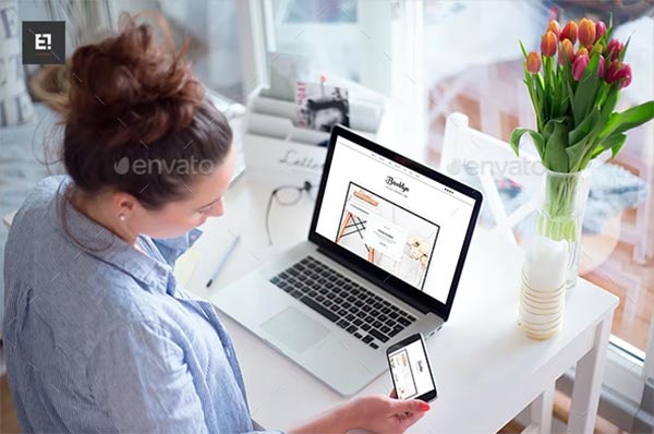 Photorealistic Website Mockups