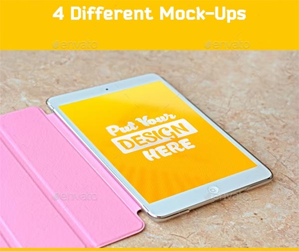 iPad Mockup Template Set