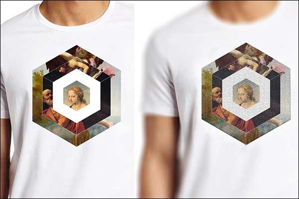 Photoshop Cloth Stitching Effect