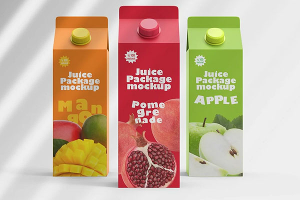Photoshop Juice Box Mockup Free Download