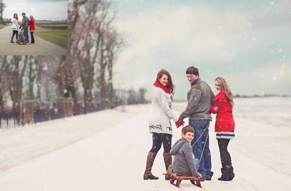Photoshop Snow Season PSD Actions