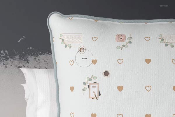 Piping Cushion Mockup Set Download