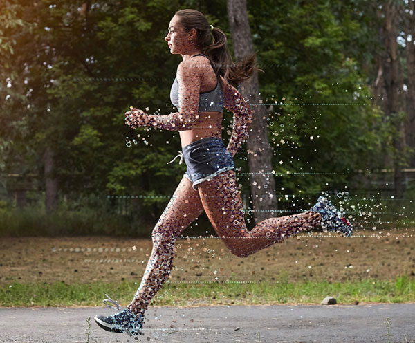 Pixel Splitting Photoshop Action
