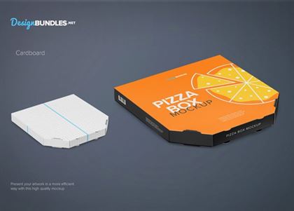 Pizza Box Mockups
