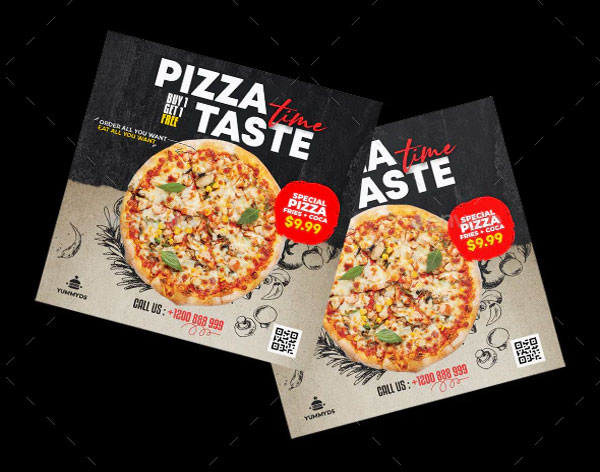 Pizza Time Flyer