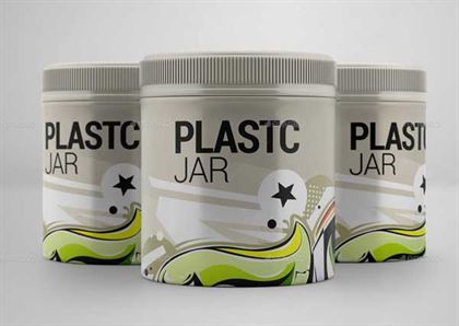 Plastic Jar Mockups