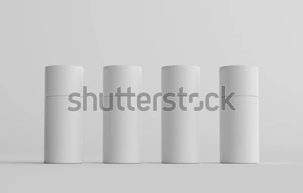 Plastic Spray Deodorant Bottle Mockup