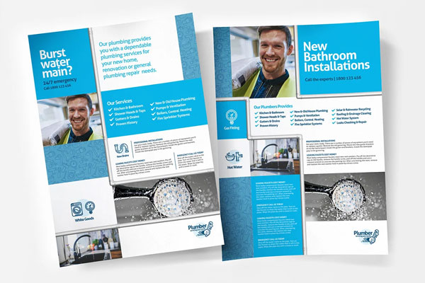 Plumbing Service Templates Pack