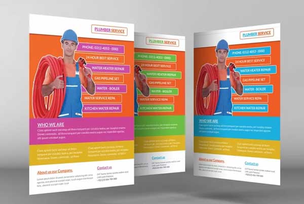 Plumbing Flyer For A Plumber