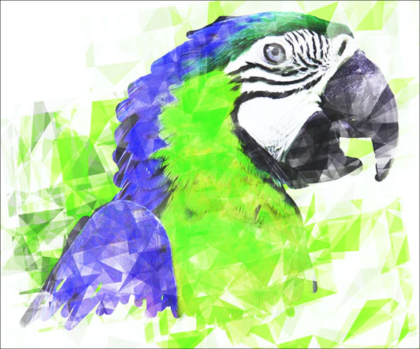 Polygonal Art Photoshop Action