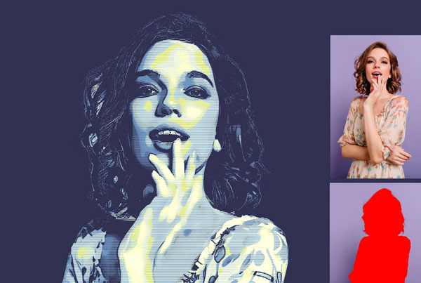Pop Art Photoshop Actions