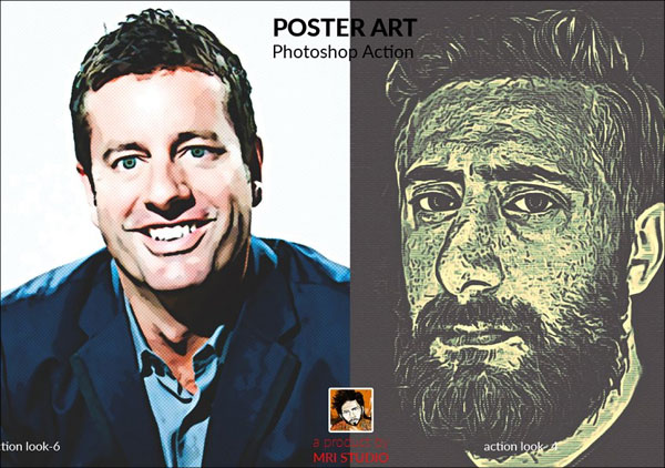 Poster Art Photoshop Action