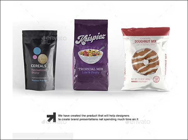 Pouch Packaging Mockup Bundle