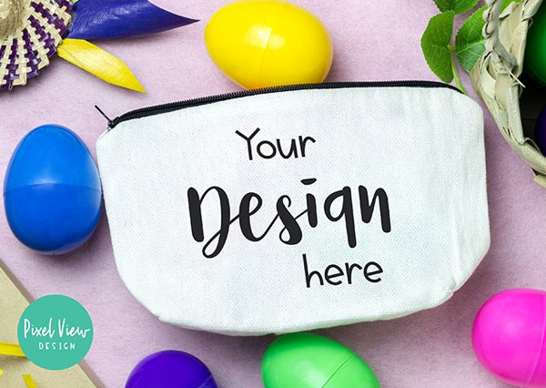 Pouch Wallet Mock up