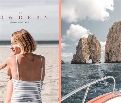 Powdery Lightroom Mobile Presets Templates