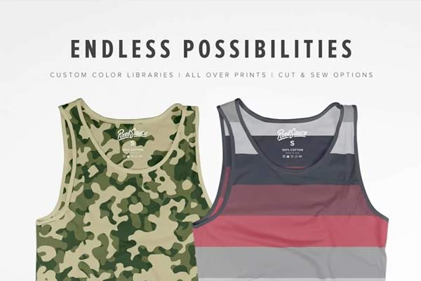 Premium Men's Tank Top Mockups