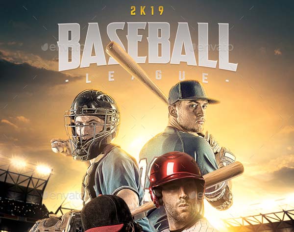 Premium Baseball Flyer Template Download