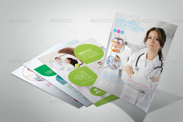 Premium Nursing Care Flyer Template
