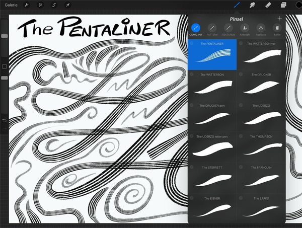 Premium Ink Procreate Brushes Set