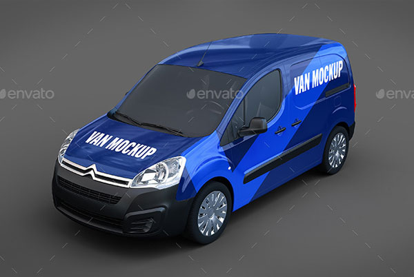 Premium Van Mockups