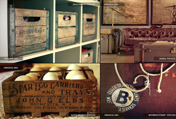 Premium Vintage Adobe Photoshop Actions