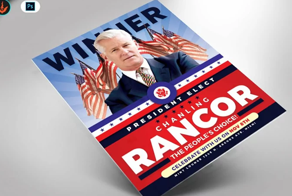 President Elect Political Flyer Template