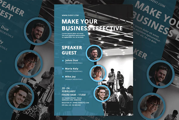 Print Business Conference Flyer