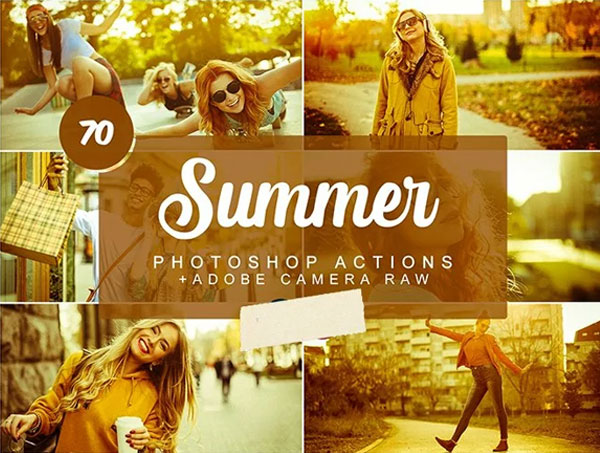 Print Summer Photoshop Actions