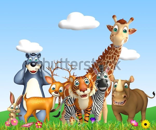 Printable 3d Rendered Wild Animal