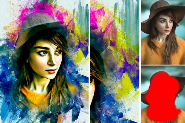 Printable Paintero Photoshop Action