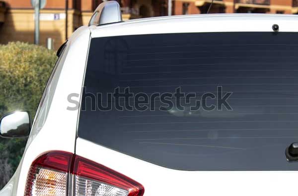 Printable Car Window Mockup