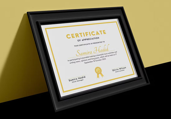 Printable Certificate Designs Download