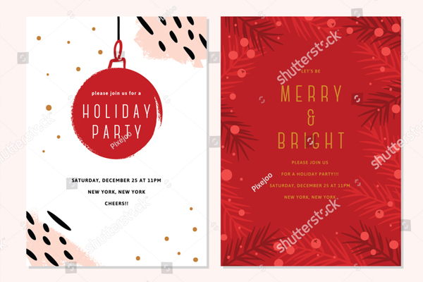 Printable Christmas Flyer Templates