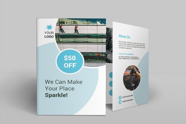 Printable Cleaning Brochure Templates