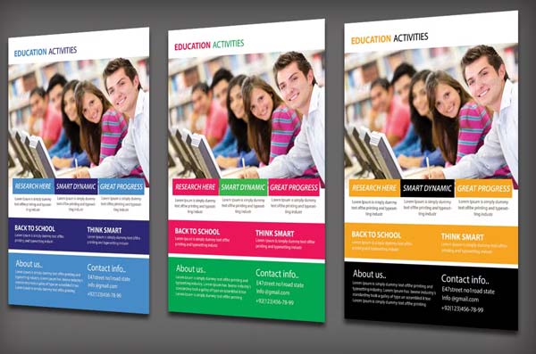 Printable Education Flyer Templates