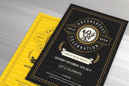 Printable Oktoberfest Flyer Template