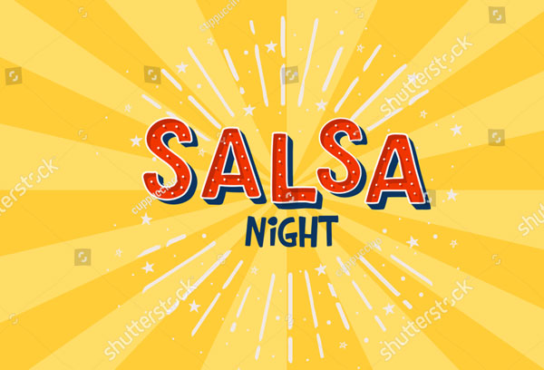 Printable Salsa Flyer Templates Free Word Download
