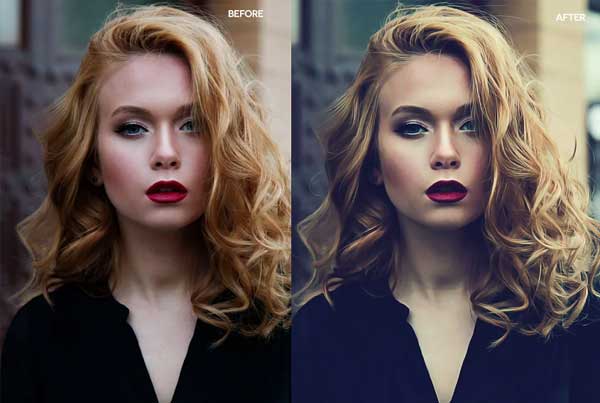 Pro Portrait Face Retouching Actions