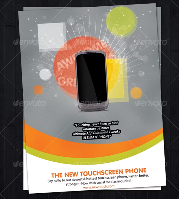 Product Advertising Poster Template